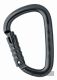 Petzl William Triact Lock HMS Karabiner Schwarz